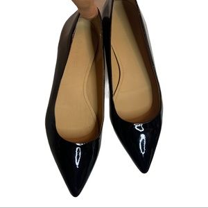 Ugg Collection Vero Cuoio Patent Pointed Flats
